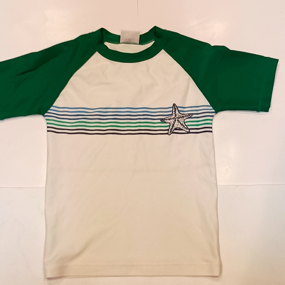 NWOT BOYS SWIM SHIRT SZ 8